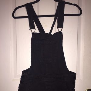 Other - Black denim overalls (short) Other - Black denim overalls (short)